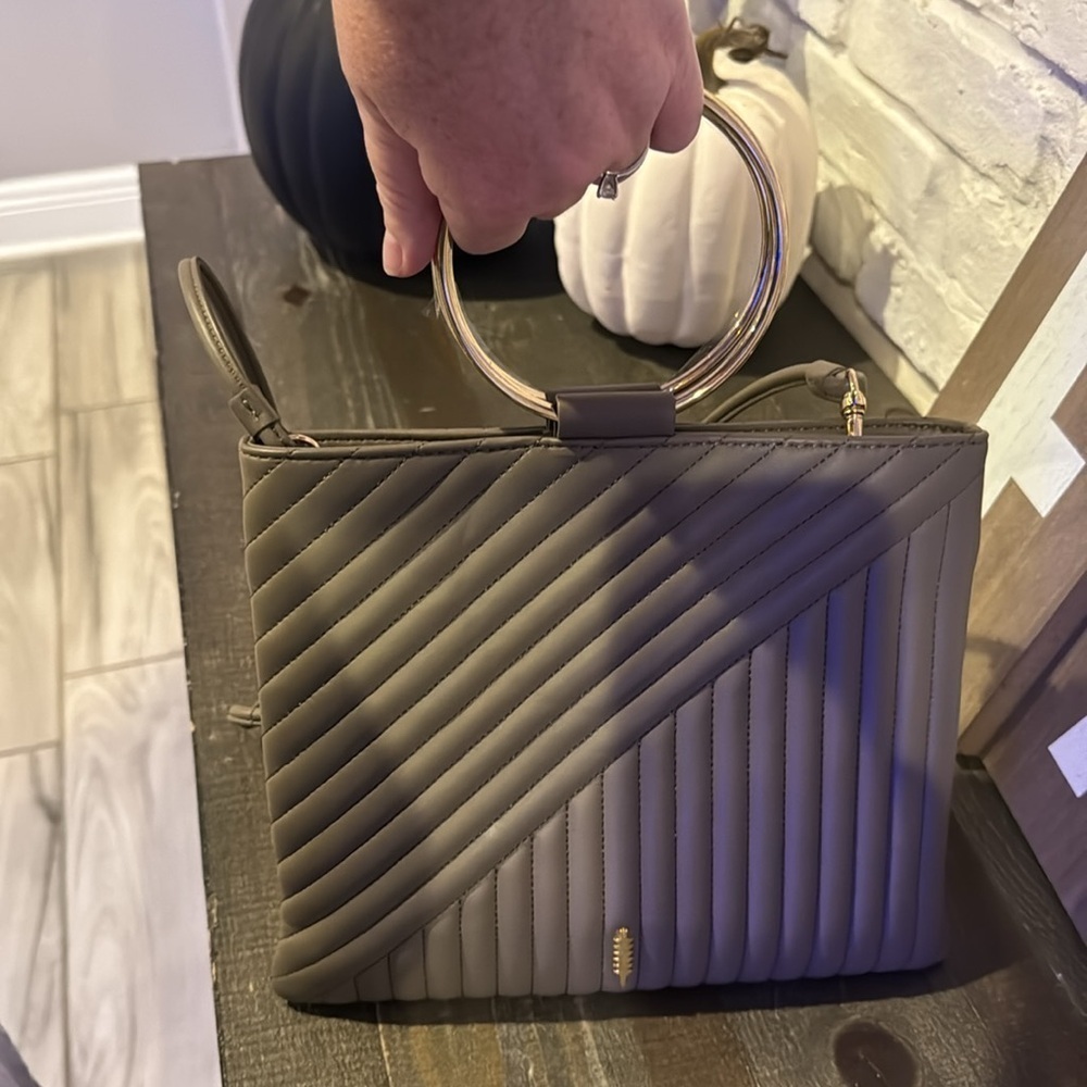 Thacker leather clutch/crossbody - Picture 4 of 7